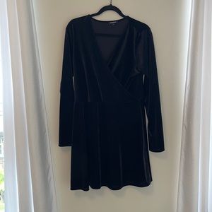 Crushed Velvet Dress